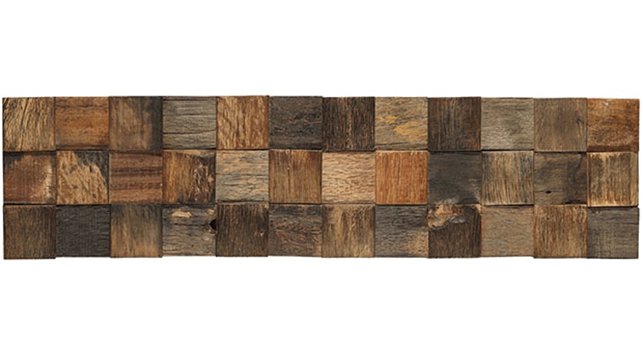 WOOD STYLE Checks Mosaico di legno Riciclaggio