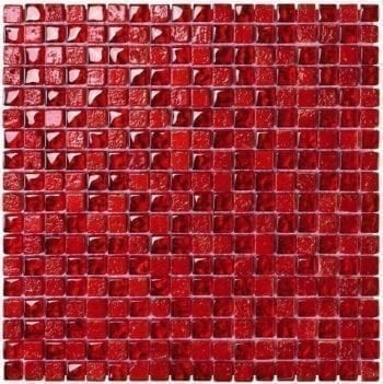 ELDORADO Rosso ist ein klassisches Glas-Naturstein Mosaike in unterschiedlichen Farbkombinationen