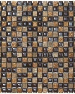 MEXICAL Amaranto ist ein Keramisches Mosaik, welches wir in verschiedenen Farbtönen anbieten.